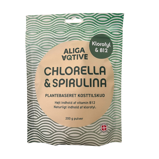 Chlorella & Spirulina plantebaseret kosttilskud