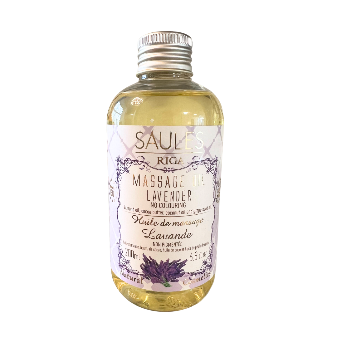 Massageolie - Lavender - Saules