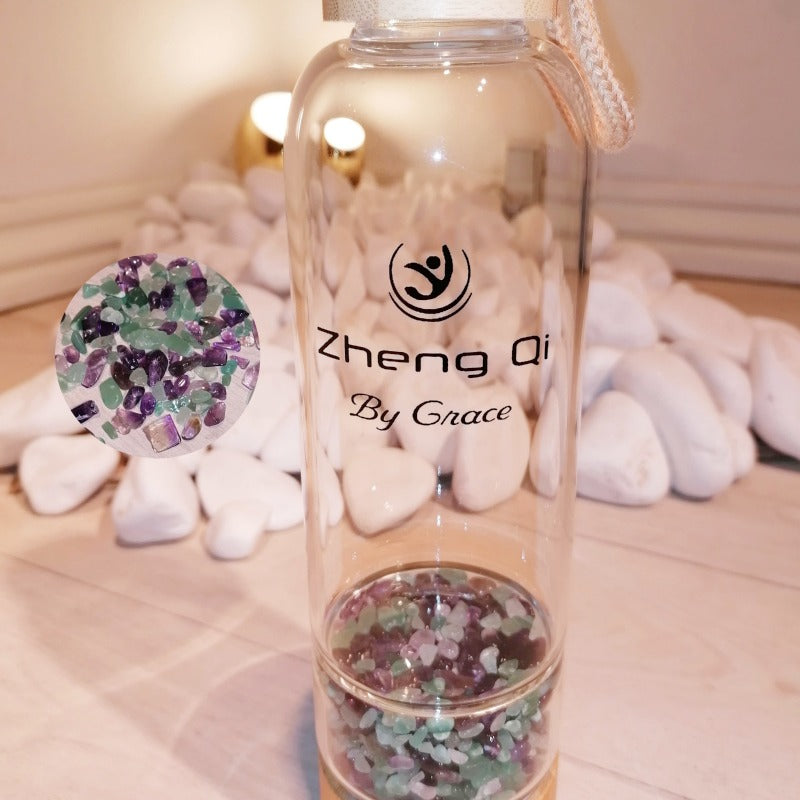 Krystal vandflaske fra Zheng Qi By Grace