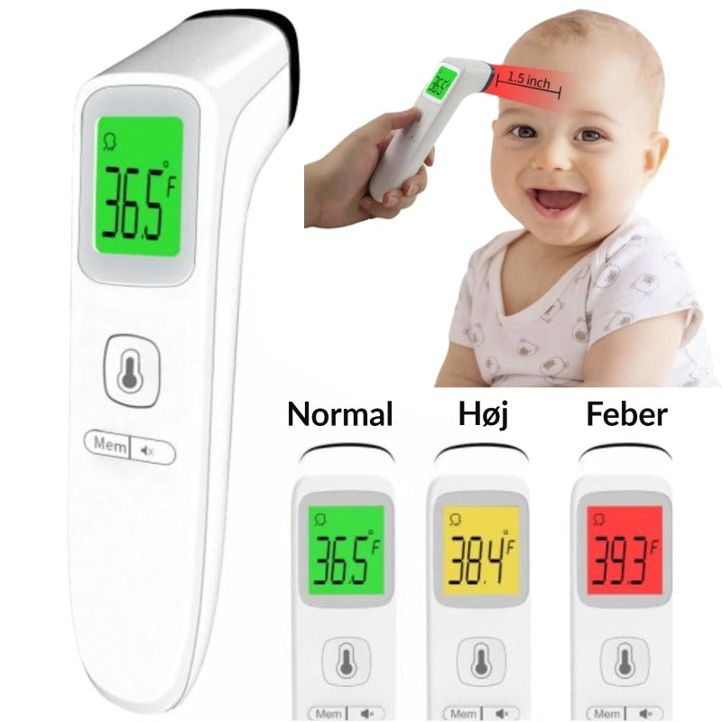 Infrarød termometer med stor nøjagtighed og hukommelse - Zhengqishop.dk